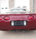 chevrolet corvette 2003 maroon 50th anniversary gasoline 8 cylinders rear wheel drive automatic 80301