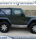 jeep wrangler 2008 green suv x gasoline 6 cylinders 4 wheel drive automatic 76210