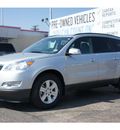 chevrolet traverse 2012 silver lt gasoline 6 cylinders front wheel drive automatic 76710