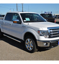 ford f 150 2013 white platinum king ranch flex fuel 8 cylinders 4 wheel drive automatic 78523