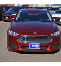 ford fusion 2013 ruby red sedan se 4 cylinders front wheel drive automatic 78523