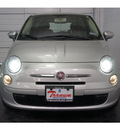 fiat 500 2012 silver hatchback pop gasoline 4 cylinders front wheel drive automatic 76502