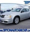 dodge avenger 2011 silver sedan express gasoline 4 cylinders front wheel drive automatic 78523