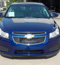 chevrolet cruze 2012 blue sedan lt gasoline 4 cylinders front wheel drive shiftable automatic 77477