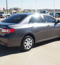 toyota corolla 2011 gray sedan le gasoline 4 cylinders front wheel drive automatic with overdrive 77864