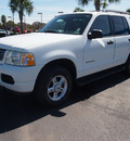 ford explorer 2005 white suv xlt flex fuel 6 cylinders 4 wheel drive automatic with overdrive 77581