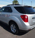 chevrolet equinox 2011 silver gasoline 4 cylinders front wheel drive automatic with overdrive 77581