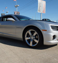 chevrolet camaro 2011 silver coupe ss gasoline 8 cylinders rear wheel drive automatic 77521