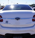 ford taurus 2012 white sedan limited gasoline 6 cylinders front wheel drive automatic 76011