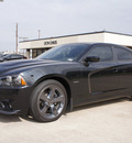 dodge charger 2012 black sedan r t max gasoline 8 cylinders rear wheel drive automatic 76011