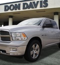 ram 1500 2012 silver lone star gasoline 8 cylinders 2 wheel drive automatic 76011