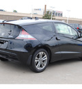 honda cr z 2013 black coupe ex hybrid 4 cylinders front wheel drive manual 77025