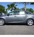 ford focus 2013 sterling gray metal sedan se flex fuel 4 cylinders front wheel drive not specified 78550