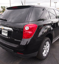 chevrolet equinox 2013 black suv ls gasoline 4 cylinders front wheel drive 6 speed automatic 77581