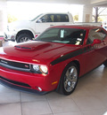 dodge challenger 2013 maroon coupe r t plus gasoline 8 cylinders rear wheel drive automatic 76051