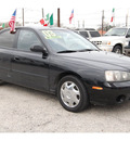 hyundai elantra 2003 black sedan gasoline 4 cylinders dohc front wheel drive automatic 77020