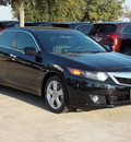 acura tsx 2010 black sedan w tech gasoline 4 cylinders front wheel drive automatic with overdrive 77074