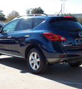 nissan murano 2009 dk  blue suv sl gasoline 6 cylinders front wheel drive automatic 77074