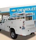 chevrolet silverado 2500hd 2013 white work truck gasoline 8 cylinders 2 wheel drive automatic 75067