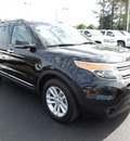 ford explorer 2013 black suv xlt flex fuel 6 cylinders 2 wheel drive automatic 34474