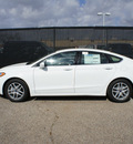 ford fusion 2013 white sedan se 4 cylinders front wheel drive automatic 75235