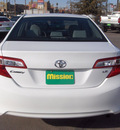 toyota camry 2012 white sedan le gasoline 4 cylinders front wheel drive automatic 79936