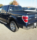 ford f 150 2013 blue xlt texas edetion flex fuel 8 cylinders 2 wheel drive automatic 77074