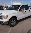 ford f 150 2013 white xlt texas edetion flex fuel 8 cylinders 2 wheel drive automatic 77074