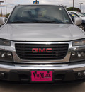 gmc canyon 2012 silver sle 1 gasoline 5 cylinders 2 wheel drive automatic 78130