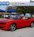 chevrolet camaro 2011 red ss gasoline 8 cylinders rear wheel drive automatic 76206