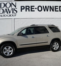 gmc acadia 2010 gold suv sl gasoline 6 cylinders front wheel drive automatic 76011