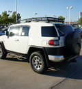 toyota fj cruiser 2012 white suv gasoline 6 cylinders 4 wheel drive automatic 76116