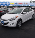 hyundai elantra coupe 2013 white coupe gs gasoline 4 cylinders front wheel drive automatic 76234