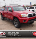 toyota tacoma 2013 red prerunner v6 gasoline 6 cylinders 2 wheel drive automatic 76116