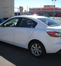 mazda mazda3i 2011 white sedan touring gasoline 4 cylinders front wheel drive automatic 79925