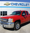 chevrolet silverado 1500 2013 victry red pickup truck ls flex fuel 8 cylinders 2 wheel drive 4 speed automatic 76087