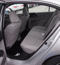 honda accord 2013 silver sedan lx gasoline 4 cylinders front wheel drive automatic 28557