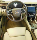 cadillac xts 2013 white sedan platinum collection gasoline 6 cylinders all whee drive automatic 55313
