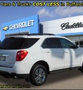 chevrolet equinox 2013 white suv lt gasoline 6 cylinders front wheel drive automatic 55313