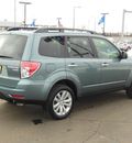 subaru forester 2012 lt  green wagon 2 5x premium gasoline 4 cylinders all whee drive automatic 55420