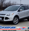 ford escape 2013 silver suv sel gasoline 4 cylinders 4 wheel drive automatic 62708