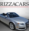 audi s4 2008 silver quattro cabriolet awd gasoline 8 cylinders all whee drive automatic with overdrive 60546