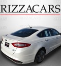 ford fusion 2013 white sedan titanium gasoline 4 cylinders front wheel drive automatic with overdrive 60546