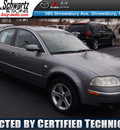 volkswagen passat 2004 stonehenge gray sedan glx gasoline 6 cylinders front wheel drive automatic 07702