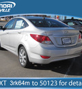 hyundai accent 2013 silver sedan gls gasoline 4 cylinders front wheel drive automatic 28805