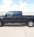 ford f 250 super duty 2009 black lariat diesel 8 cylinders 4 wheel drive automatic 76108