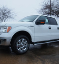 ford f 150 2013 white 2wd xlt flex fuel 6 cylinders 2 wheel drive automatic 77505