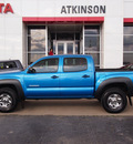 toyota tacoma 2009 lt  blue prerunner v6 gasoline 6 cylinders 2 wheel drive automatic with overdrive 77802