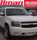 chevrolet tahoe 2009 white suv lt xfe flex fuel 8 cylinders 2 wheel drive automatic 77090