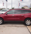 chevrolet traverse 2010 red suv lt gasoline 6 cylinders front wheel drive automatic 77090